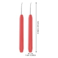 thumbnail image 4 of LOLIPPYY 4 Sets Loom Knitting Hooks Durable Handle Plastic Knitting Tools for Craft Making Long Term Use Without Pain, 4 of 5