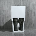 thumbnail image 2 of Woodbridge T-0031 Short Compact Tiny One Piece Toilet with Soft Closing Seat, Small Toilet, 2 of 9