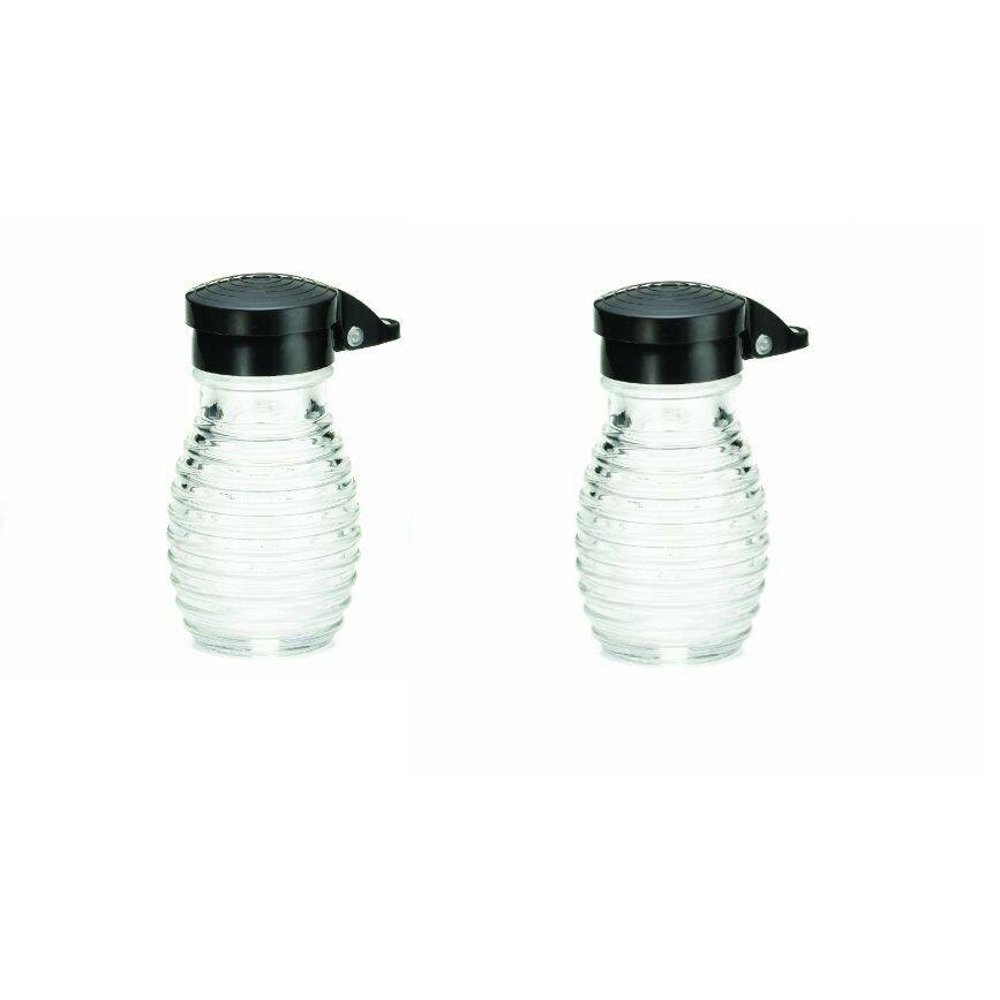 FlipTop Salt and Pepper Shakers 2 oz capacity Beehive by Table Craft