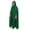 Green, variant on SAWOBUUN Adult Renaissance Medieval Hooded Cloak Winter Warm Long Cape with Arm Holes for Halloween Party