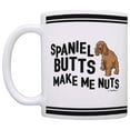 thumbnail image 2 of ThisWear Cocker Spaniel Mugs Spaniel Butts Make Me Nuts Funny Spaniel Gifts 11 ounce 2 Pack Coffee Mugs, 2 of 4