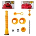 thumbnail image 1 of Fiudx Ofertas y liquidaciones Juego de piezas de repuesto para boquilla de tanque de gasolina Tuerca hexagonal Tubo guía de aceite Tuerca de plástico antideslizante, 1 of 4