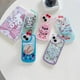 thumbnail image 4 of Funda de teléfono de dibujos animados de Hello Kitty para iPhone 14, 13, 12, 11 Pro Max, Xs, Xr, funda con espejo de maquillaje para niñas, 4 of 4