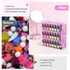 thumbnail image 2 of Estuche organizador de esmaltes de uñas Beloving para 48 botellas, color rosa, 2 of 6