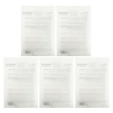 Mixsoon Centella Beauty Mask Pack, 5 Masks, 0.17 oz each