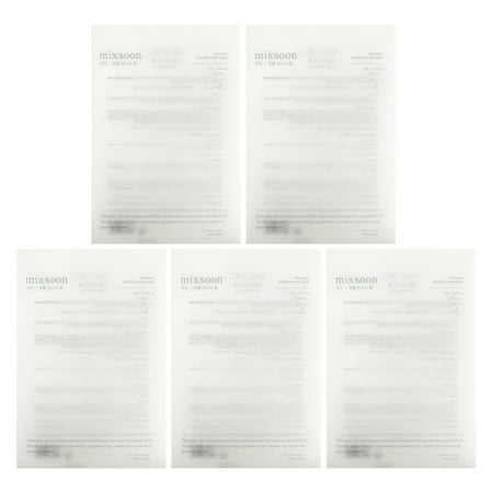 Mixsoon Centella Beauty Mask Pack, 5 Masks, 0.17 oz each