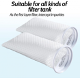 thumbnail image 2 of Queilt 2pc Filter Socks for Saltwater Aquariums Ring Aquarium Filter Sock Use in Sumps Verflows (2-Pack), 2 of 5