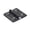 50x50mm, variant on Butt Hinges Door Metal Black Hinges Cabinet Aluminium Box Backflap Shed