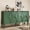 Green, variant on 59" Sideboard Buffet Cabinet with Storage, 4 Doors & Adjustable Shelves, Solid Wood Legs, Coffee Bar Console Table for Kitchen Living Room, Blue