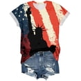 thumbnail image 6 of CAICJ98 250Th Anniversary USA Shirt Womens 1776-2026 250Th Anniversary American Flag Womens Shirts (Red,XXL), 6 of 8