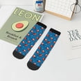 thumbnail image 7 of Naloa Bullfinches Ankle Socks for Women Non Slip Socks No Show Socks Classic Low Cut Casual Socks Casual Socks, 7 of 7