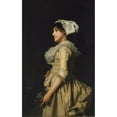 thumbnail image 3 of Jules-Adolphe Goupil 13x18 Black Modern Framed Museum Art Print Titled - The Village Girl (Between 1838 and 1883), 3 of 5