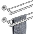 thumbnail image 1 of Double Towel Bar Matte Stainless Steel Bath Towel Rack for Bathroom Towel Holder Wall Mount Total Length TBLPB, 1 of 8