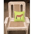 thumbnail image 2 of Carolines Treasures BB7671PW1818 Mule Green Fabric Decorative Pillow, 18 x 18 in., 2 of 2