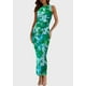 thumbnail image 3 of Vestido de invitada a la boda PRETTYGARDEN 2025 Summer Resort Green, 3 of 6
