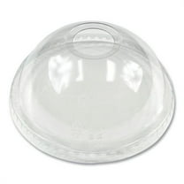 Boardwalk BWKPET912DOME 9-12 oz Pet Cold Cup Dome Lid, Clear - 1000 Count