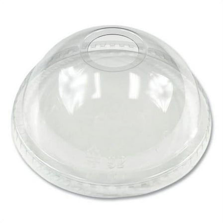 Boardwalk BWKPET912DOME 9-12 oz Pet Cold Cup Dome Lid, Clear - 1000 Count