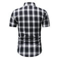 thumbnail image 3 of IROINNID Men's Loose Comfy Short Sleeve Solid Tops, Size M-4XL, 3 of 7