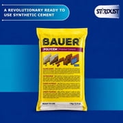 Bauer Instant Polymer Cement for Concrete, Stone, Tile & Brick, White
