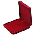 thumbnail image 2 of Milaget MDF Velvet Jewelry Set Box Bracelet Necklace Ears Display Storage Trays Red, 2 of 7