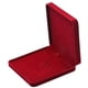 thumbnail image 2 of Caja de Joyería de Terciopelo, Pulsera, , Pendientes, Bandeja de Exhibición de Regalo , Vino rojo Yinane Vitrina de collar de terciopelo, 2 of 7