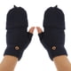 thumbnail image 4 of 1 par de guantes tejidos guantes convertibles sin dedo guantes cálidos para mujeres adolescentes, 4 of 4