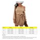 thumbnail image 2 of Vestido De Suéter Corto Con Lazo En La Cintura, Ajuste Holgado, Informal, Transpirable, Con Hombros Descubiertos, Vestido De Sudadera, Cuello Barco, Elástico Para Vacaciones ANGGREK Otros, 2 of 6