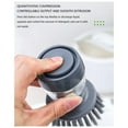 thumbnail image 6 of Dish Brush with Soap Dispenser for Dishes Pot Pan Kitchen Sink Scrubbing, 6 of 8
