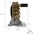 thumbnail image 3 of OEM AR 1" Shaft 4000 PSI PRESSURE WASHER PUMP for DeWalt DS3532 & ETQ TPW3600, 3 of 8