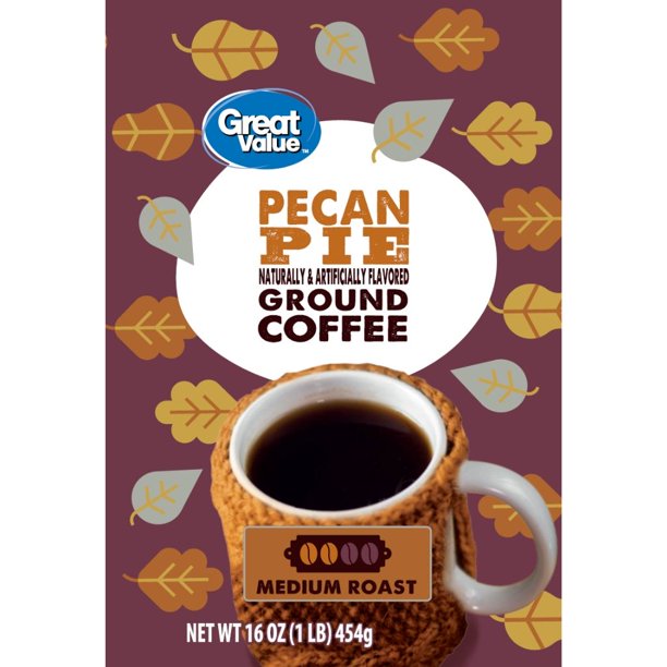 Great Value Pecan Pie Ground Coffee, 16 oz