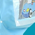 thumbnail image 6 of Gelikeya Girls Rain Jackets Size 6-15 Years Kids Ponchos Cute Cartoon Graphic Rainproof Raincoat (Blue, 11-12 Years), 6 of 6