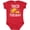 Red, variant on Inktastic Taco Tuesday Boys or Girls Baby Bodysuit