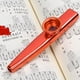thumbnail image 3 of Instrumento Musical Orff Instrumento Viento Kazoo Metal Individual (rojo), 3 of 9