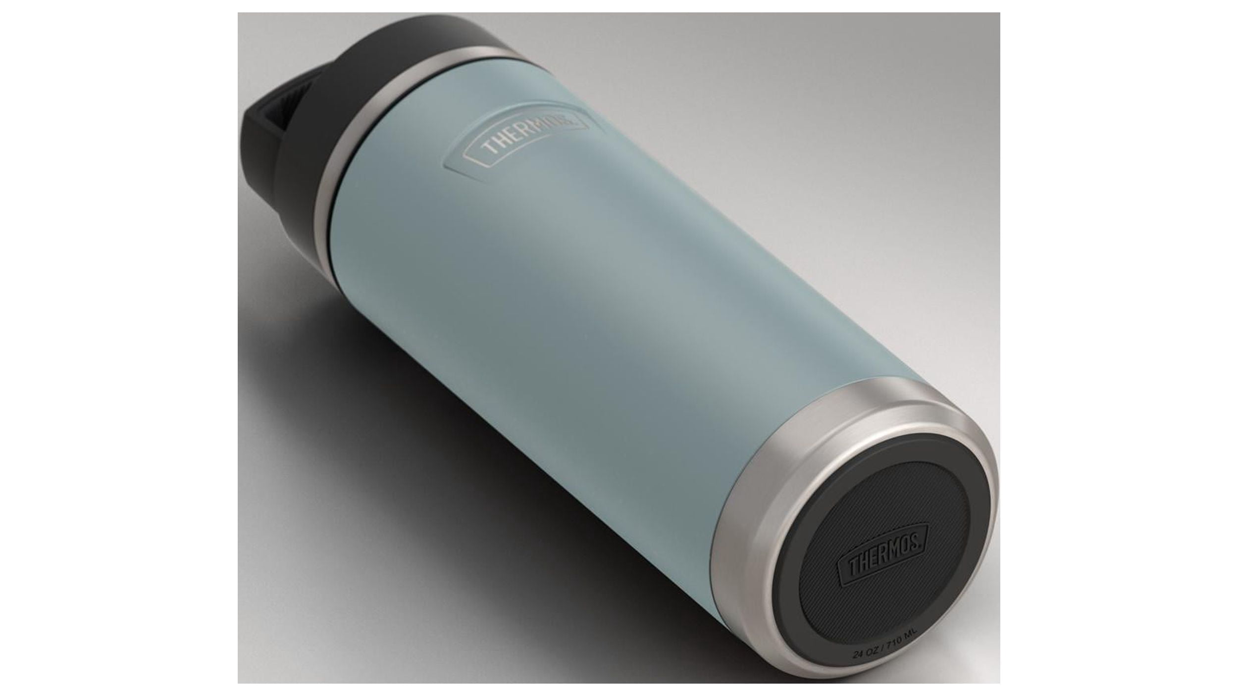 Thermos ICON Series Stainless Steel Vacuum Insulated Water Bottle with Screw Top, 24oz, Glacier