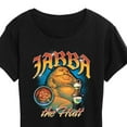 thumbnail image 3 of Star Wars - Jabba The Hut - Women's Short Sleeve Classic Fit Tee, 3 of 5
