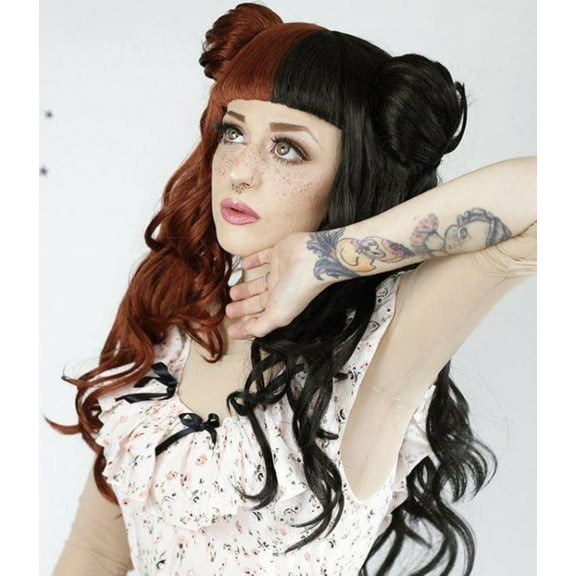 HPO Singer Women's Wig | Two-tone Celebrity Wig | Premium Breathable Capless Cap