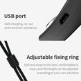 thumbnail image 3 of Noise Reduction Muscle Stimulator Electric Snore Stopping Instrument Durable Hotel Travel Black Smart Snoring Stopper, 3 of 5