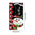 thumbnail image 4 of Cheapark Christmas Door Cover Decoration 78.7 X 35.4 Inches - Wrinkle-Resistant Festive Background for Home Entrance, Christmas, New Year & Winter Parties, 4 of 6