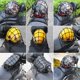 thumbnail image 5 of Red de equipaje para motocicleta con 6 ganchos para sujetar el tanque de combustible, malla elástica negra para equipaje, 6 ganchos para motocicleta, tanque, estilo de automóvil, 5 of 5