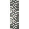 thumbnail image 2 of SAFAVIEH Adirondack Isidor Geometric Runner Rug, Charcoal/Ivory, 2'6" x 16', 2 of 3