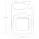 thumbnail image 2 of Linterna portátil de trabajo COB LED Pocket Light para Camping Pesca Escalada, 2 of 4