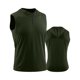 thumbnail image 1 of Camiseta sin mangas de cuello redondo para hombre, sudadera con capucha sin mangas de color liso, blusa deportiva con cremallera para hombre, 1 of 6