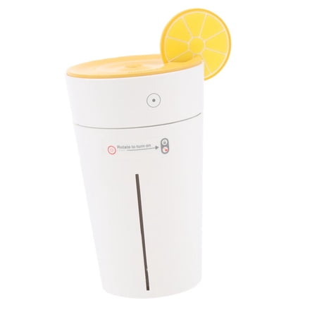 200 ML Cute Lemon Cup Shaped USB Humidifier Diffuser Can Be Taken Care ...