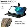 thumbnail image 4 of CoverON For Samsung Galaxy S21 Plus 5G Wallet Case, RFID Blocking Vegan Leather 6x Card Slot Holder Cover Flip Folio Phone Pouch, Camo, 4 of 7