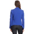 thumbnail image 4 of Women's Casual Long Sleeve Solid Open Blazer Jacket, 4 of 4