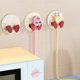 thumbnail image 1 of Gancho de Cordón Adhesivo, Soporte de Enchufe Montado en la Pared, Organizador de Cables con Adhesivo Fuerte, 5 x 5 cm para Cocina, Hogar, Oficina, Almacenamiento, Rosa, Blanco, Amarillo, 1 of 6