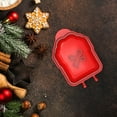 thumbnail image 4 of Silicone Christmas Baking Mold Making Candy Chocolate Cake Ice Cube Christmas Eve Apple Design 6 inch, 4 of 5