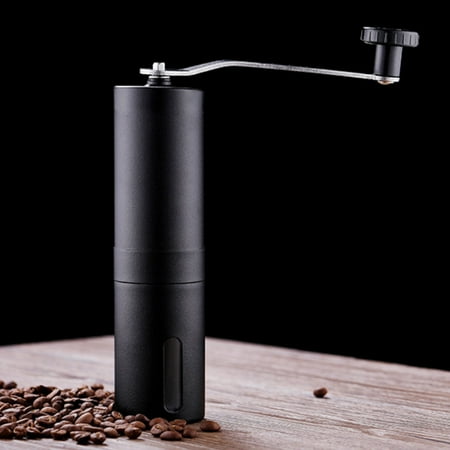 

wofedyo Portable Stainless Steel Manual Coffee Grinder Whole Bean Conical Burr Mill