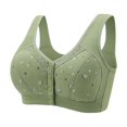 thumbnail image 1 of WILLBEST Brasier Sin Varillas Mujer Sujetador De Mujer Con Hebilla Frontal, Borde De Encaje, Sin Aro De Acero, Ajuste Sin Costuras, Para Yoga, Dormir, Talla Grande 1104, 1 of 3