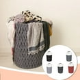 thumbnail image 4 of Bearachild Cesta de lavandería Bolsa de ropa Cesto de 90L Impermeable Ligero Juguete de viaje Almacenamiento y organización del hogar Negro puro mango de aluminio/90l, 4 of 6